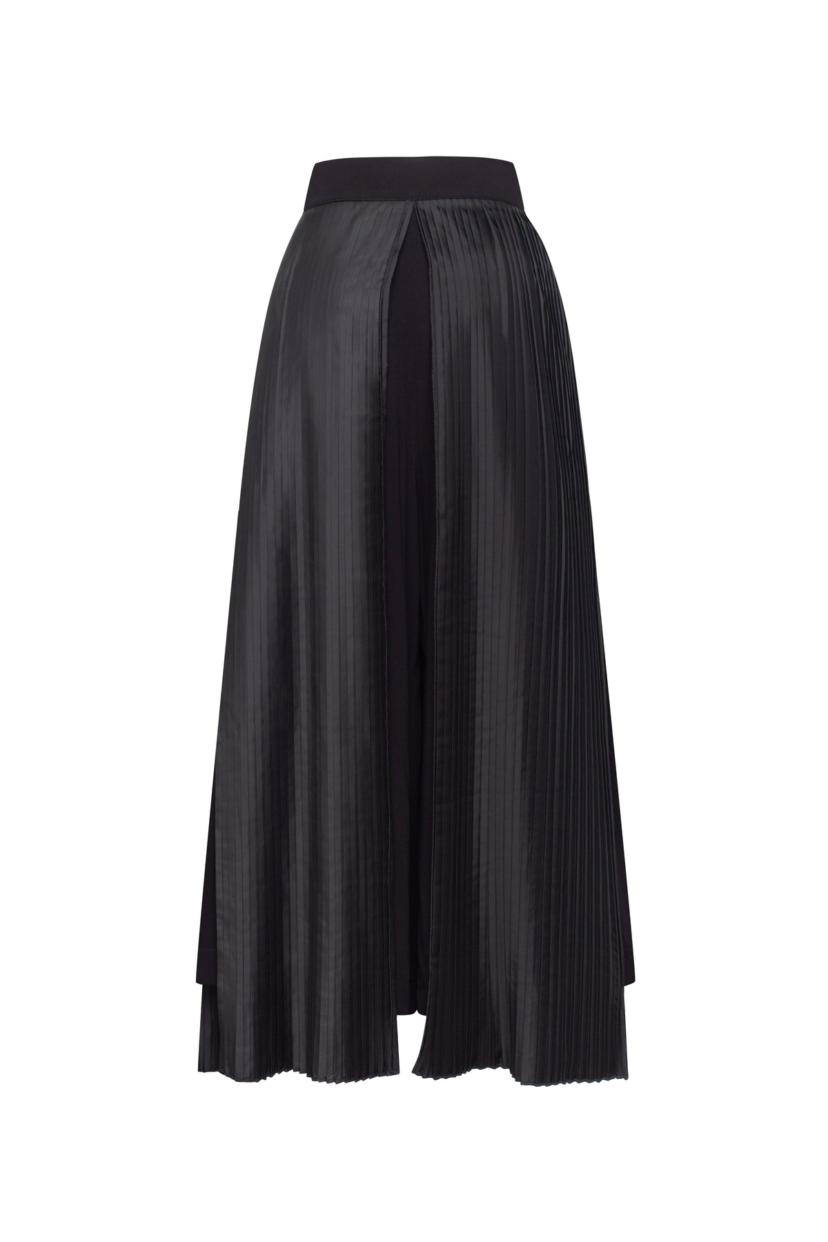 IDA CULOTTES with pleated overwrap and detachable pockets by TAMAR KEBURIA, photograph 1 of 4