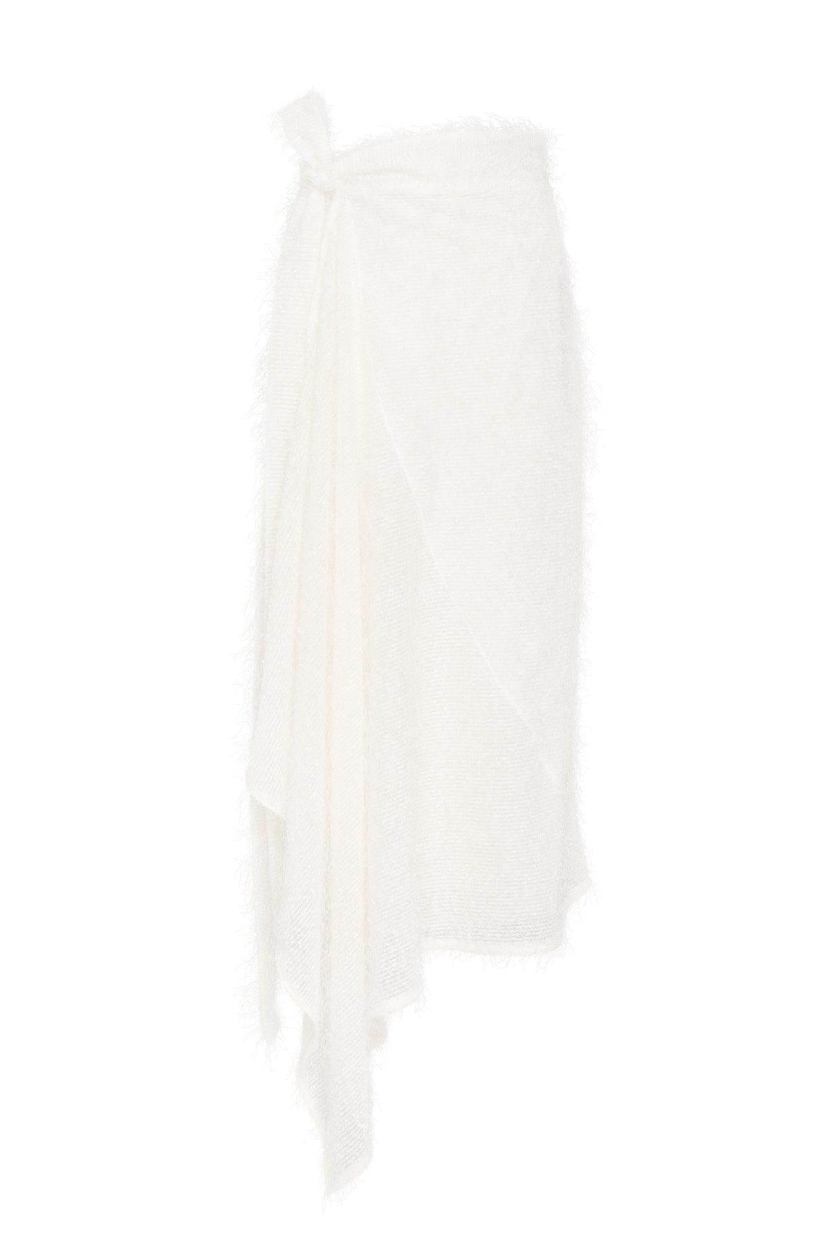 SIMONE SKIRT asymmetric overwrap midi skirt by TAMAR KEBURIA, photograph 1 of 5