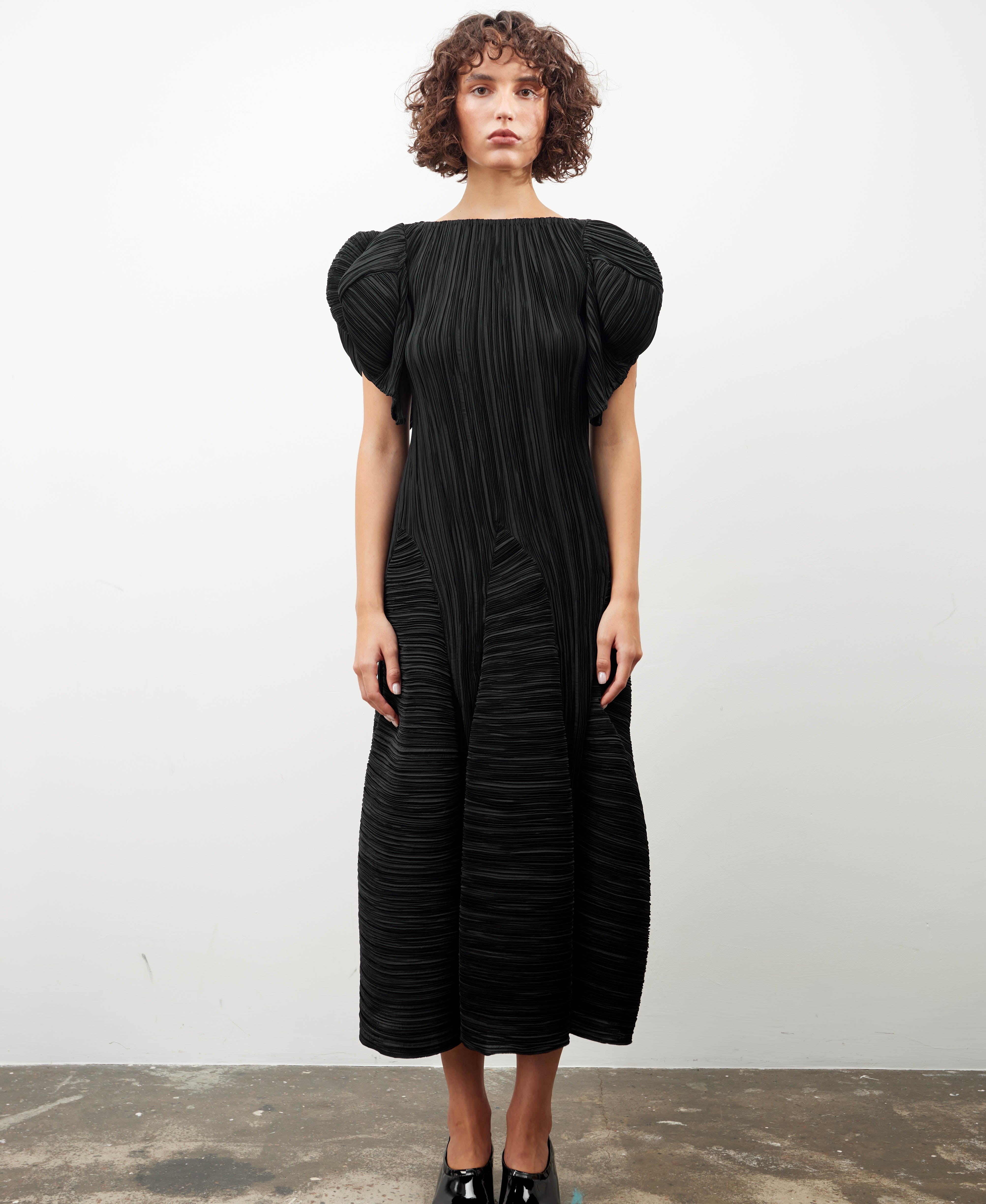 Midi x line fashion dress