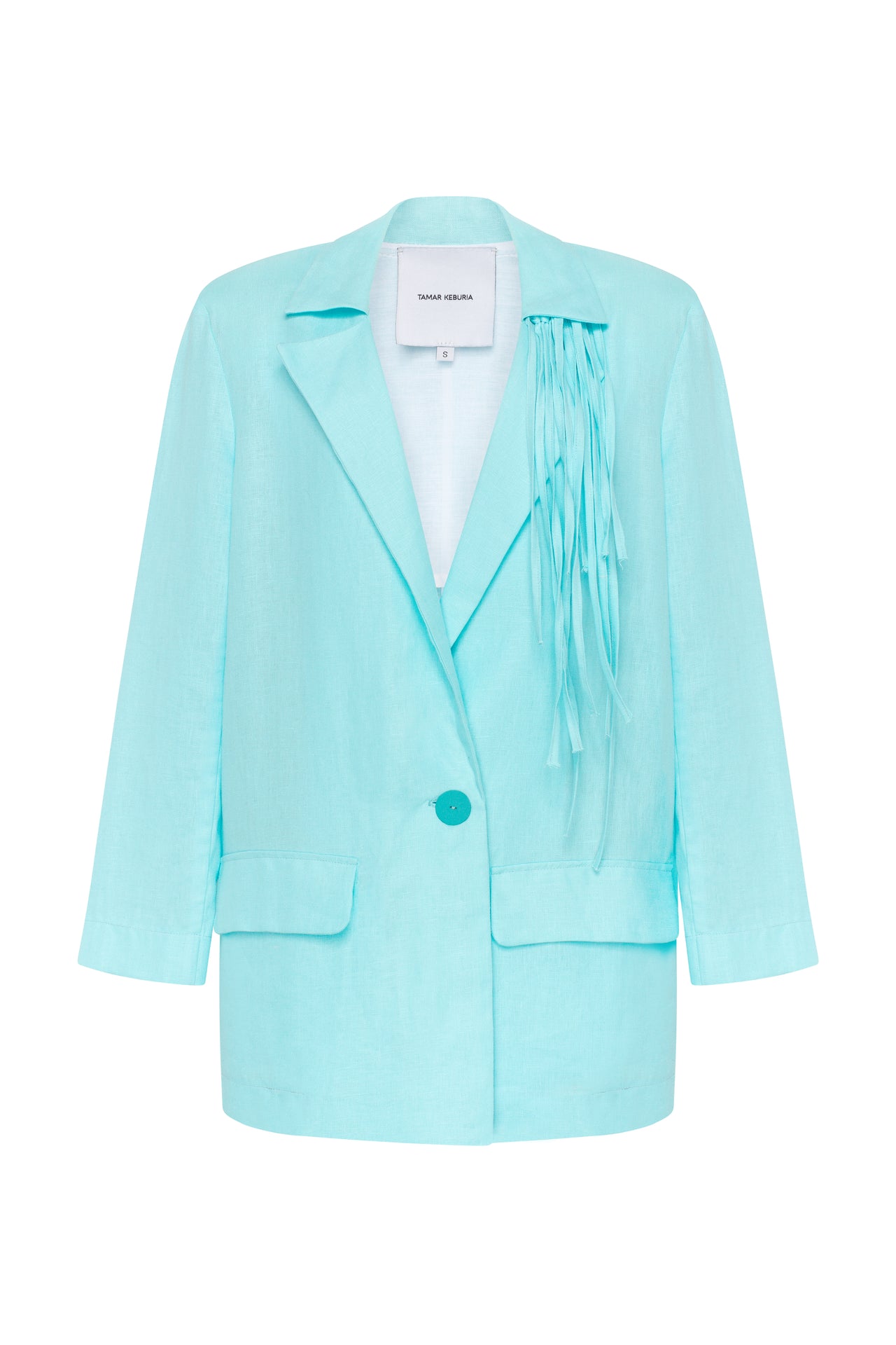 Single-breasted oversized Blazer